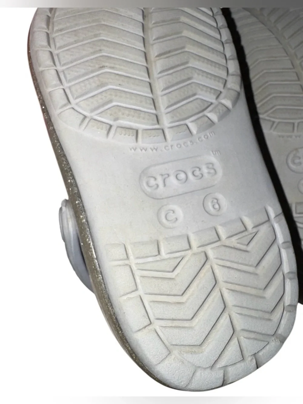 CROCS brand silver